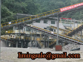 of magnesite ore begins with crushing screening and washing